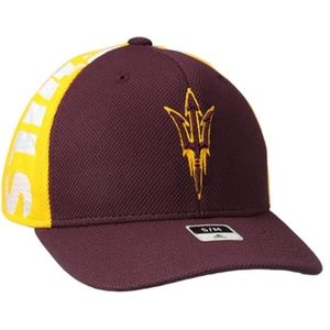 Adidas NCAA Arizona State Sun Devils S/M Meshback Baseball Cap